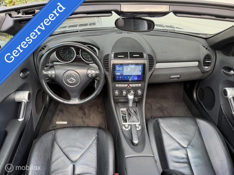 Mercedes-Benz SLK 200 K. Stoelverwarming Airscarf CarPlay Leder — photo 4