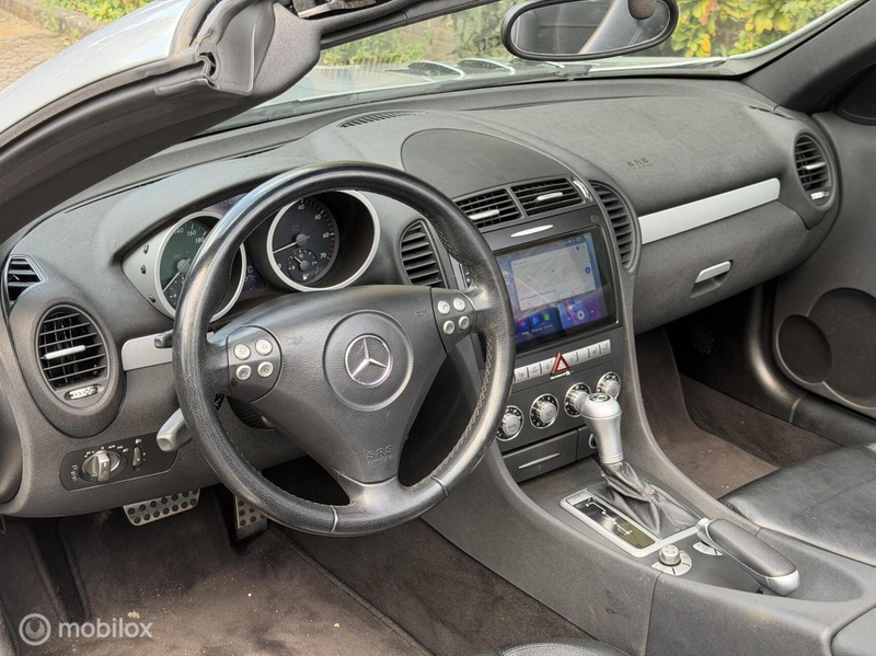 Mercedes-Benz SLK 200 K. Stoelverwarming Airscarf CarPlay Leder — photo 10