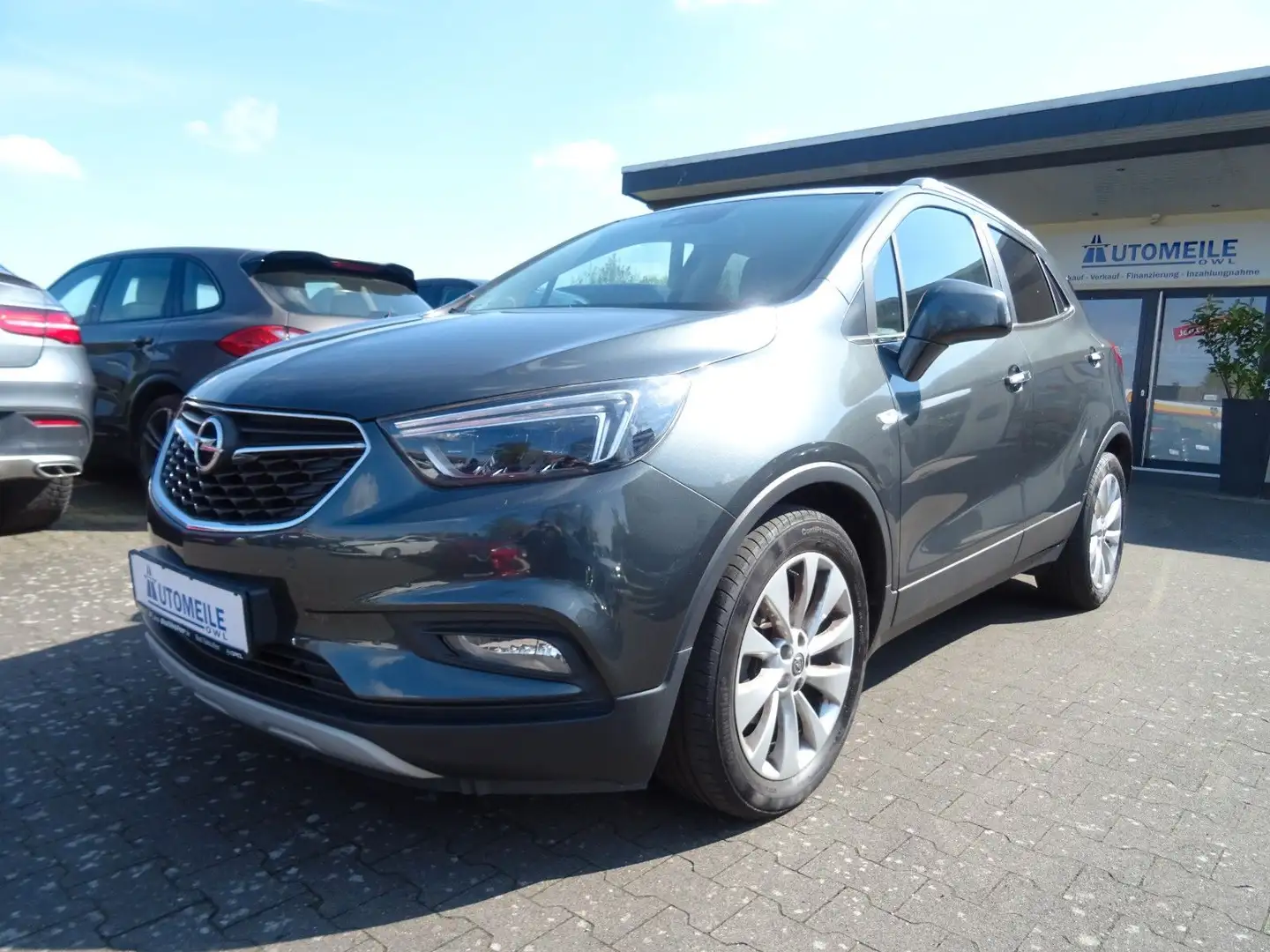Opel Mokka X Innovation 1.HAND LED NAVI XENON PDC AHK Grau - 1