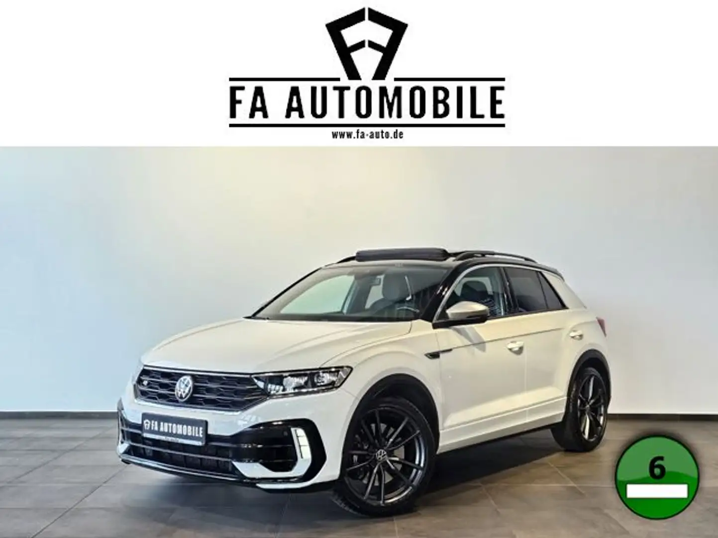 Volkswagen T-Roc R 4M Black Pano Carbon Kamera 19 Zoll ACC Weiß - 1
