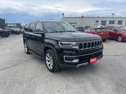 Black 2022 Jeep Wagoneer SUV / Crossover Four-Wheel Drive 8-Speed Automatic