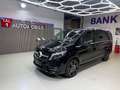 Mercedes-Benz V 300 V300 d AMG LINE 4MATIC lang Burmester Panorama Negro - thumbnail 1