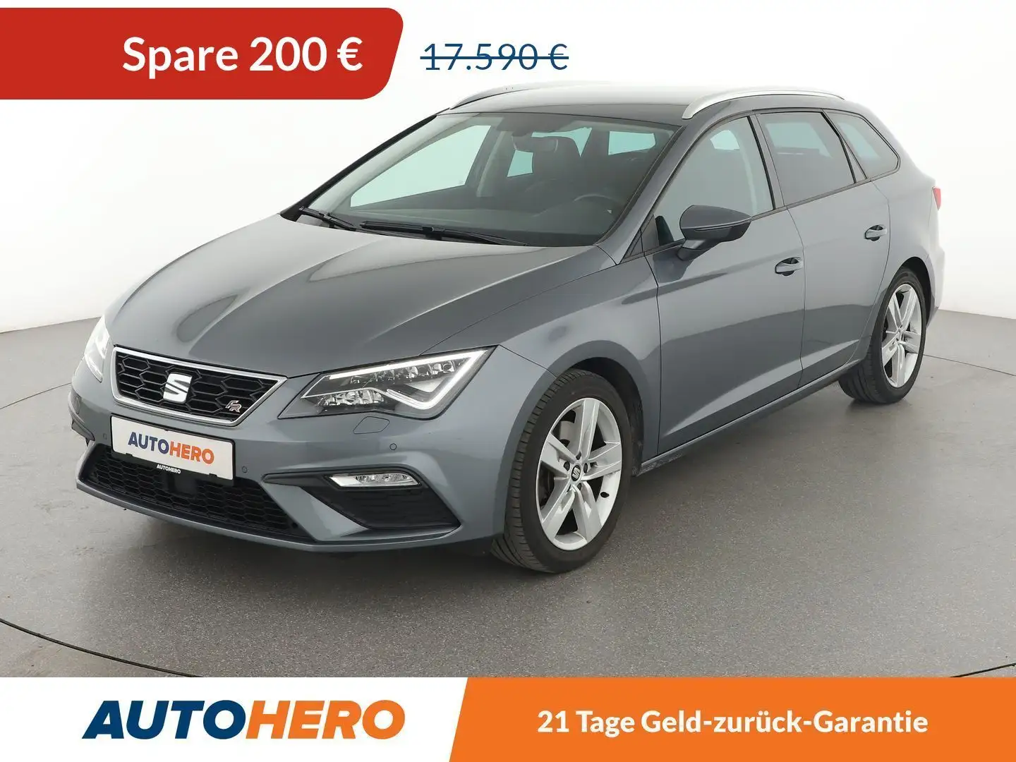 SEAT Leon 1.8 TSI FR Aut.*LED*TEMPO*PDC*SHZ*KLIMA* Grau - 1
