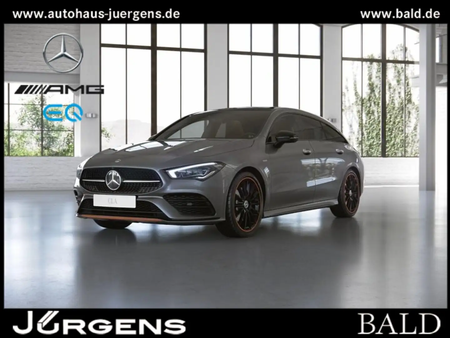 Mercedes-Benz CLA 250 4M SB AMG-Sport/Pano/Night/360/Burm/MLB Grau - 1