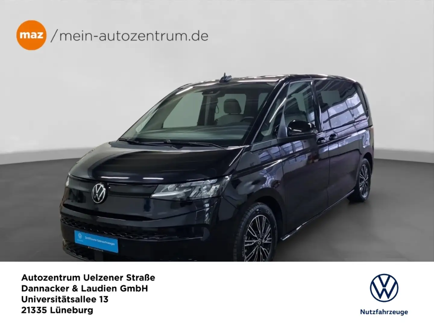 Volkswagen T7 Multivan 1.5 TSI eHybrid 4MOTION Alu LED AHK Kamera Navi Si Noir - 1