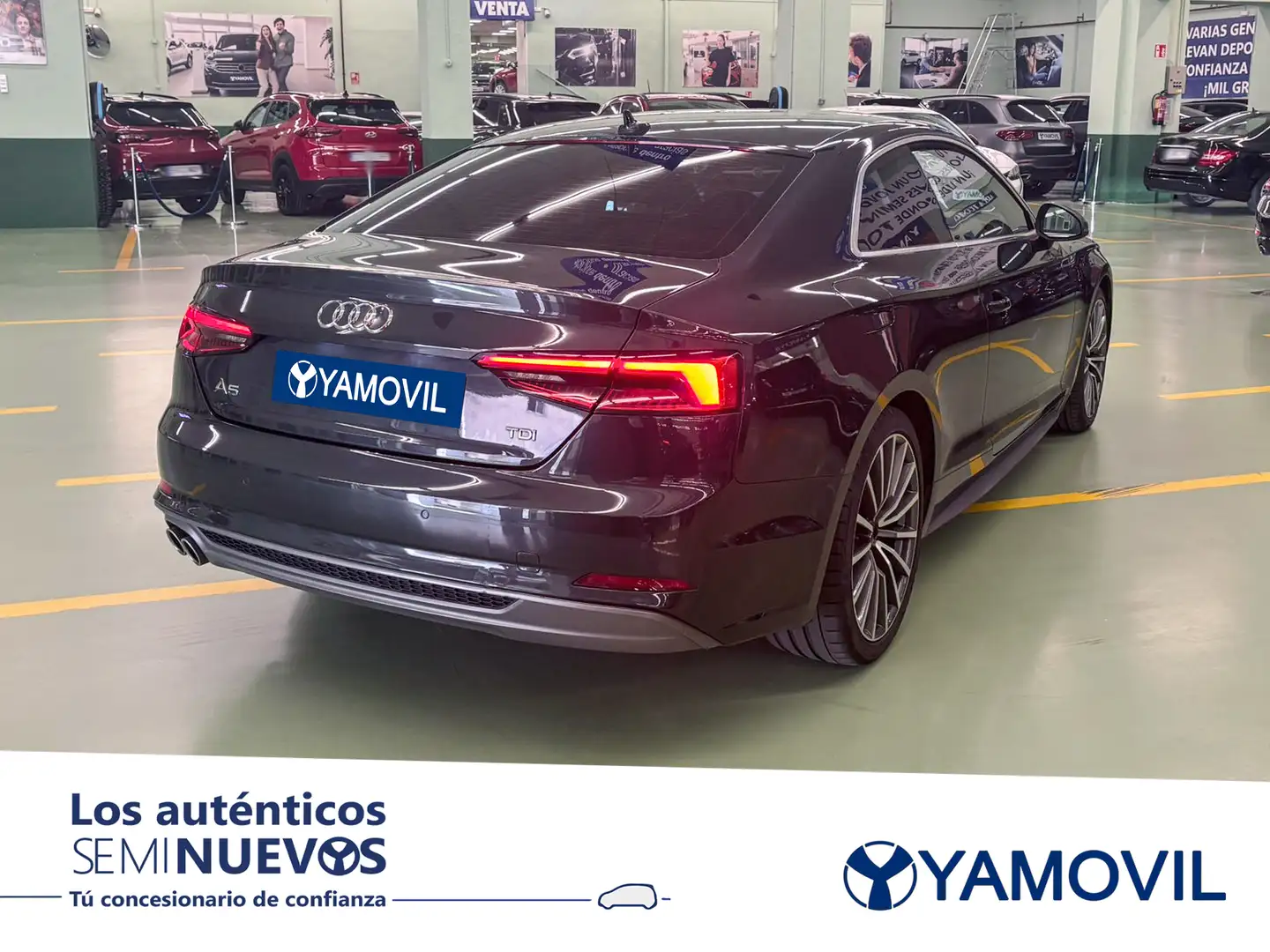 Audi A5 Coupé 2.0TDI S Line S tronic 140kW Gris - 2