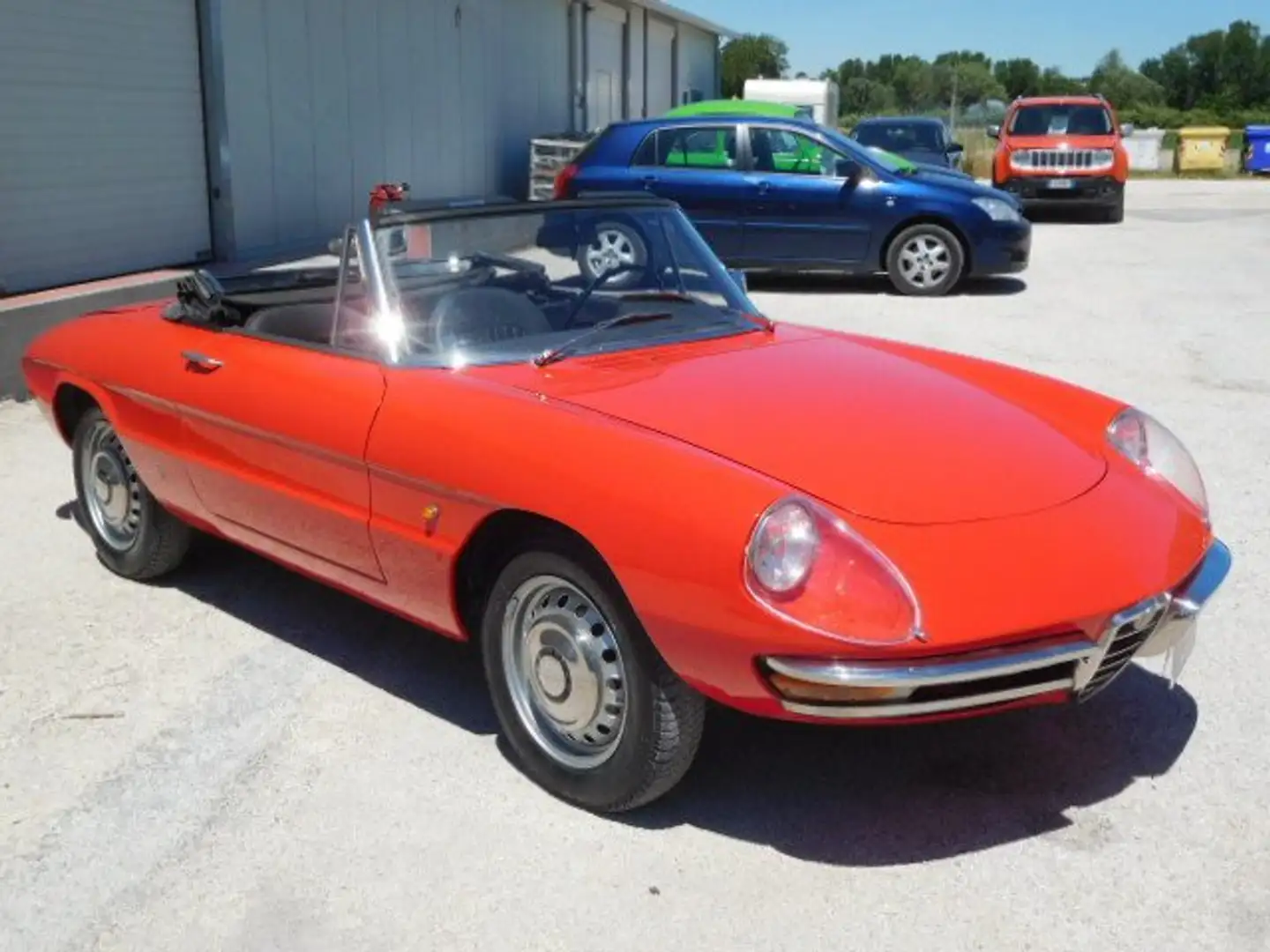 Alfa Romeo Spider 1.6 duetto osso di seppia -CRS --1967 Rojo - 1