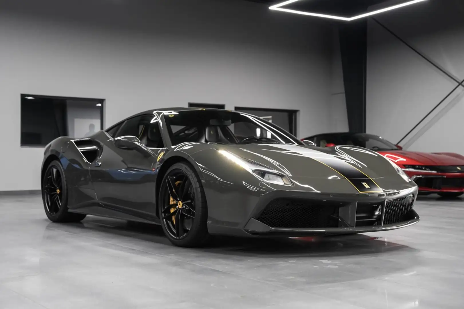 Ferrari 488 *Grigio Scuro* Racing Seat-Carbon-Lift Grau - 1