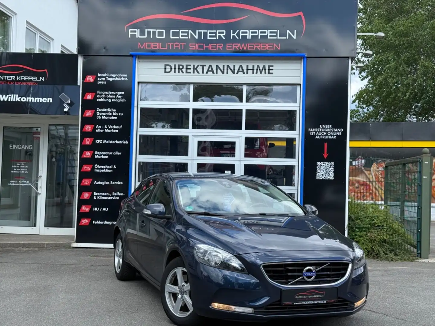 Volvo V40 1.6 T2 Kinetic (AHK-Tempomat-Sitzheizung) Bleu - 1
