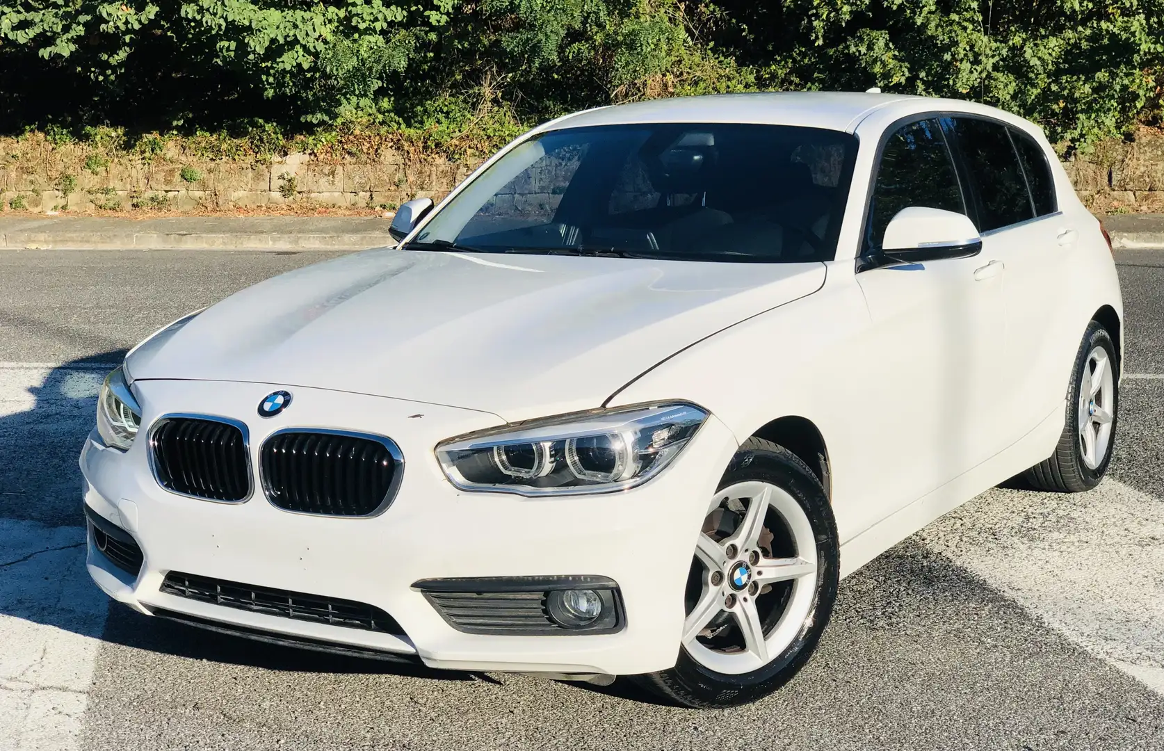BMW 116 116d 5p 1.5 Attiva 116cv dpf euroBgaranzia 12 mesi Weiß - 2