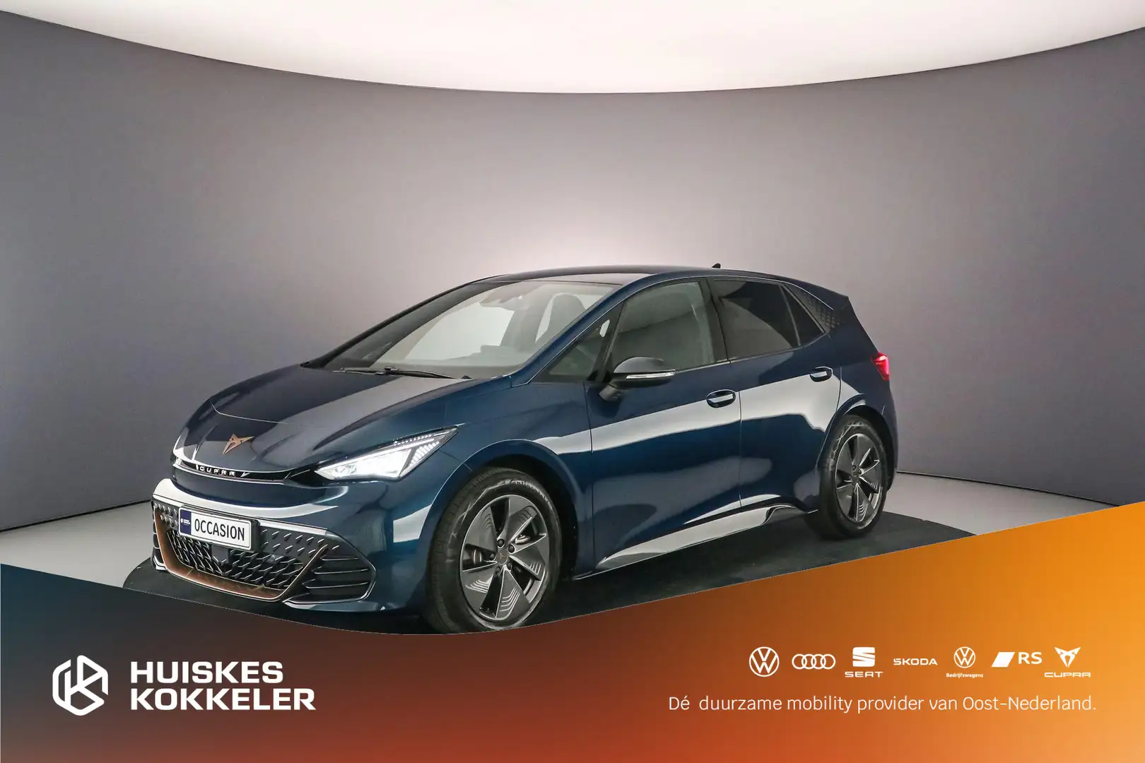 CUPRA Born Impulse 204pk Automaat Parkeersensoren, App connec Blauw - 1