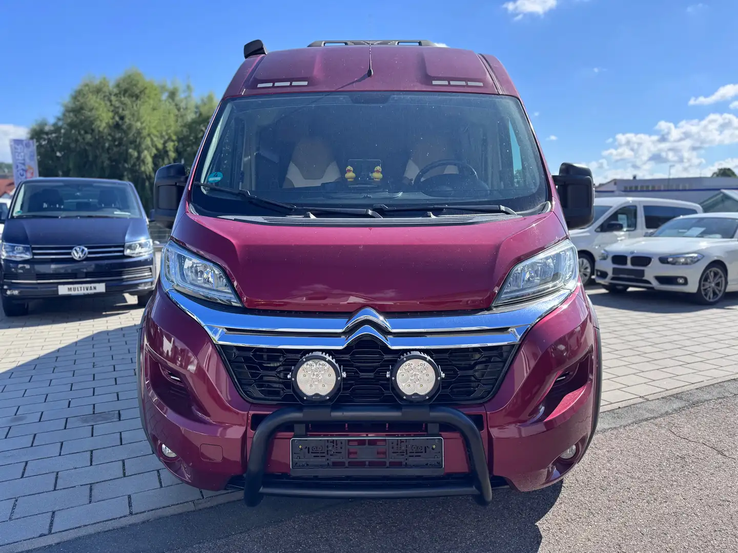 Citroen Jumper Pössl Roadstar 640DK/1.Hand/AHK/Kamera/2xZimmer Rot - 2
