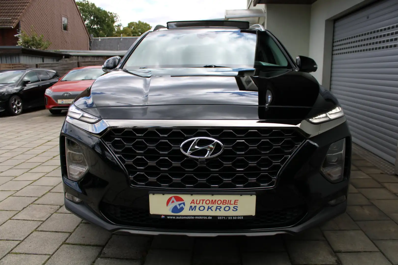 Hyundai SANTA FE 2.2 CRDi 4WD Automatik Premium LED Navigation Lede Schwarz - 2