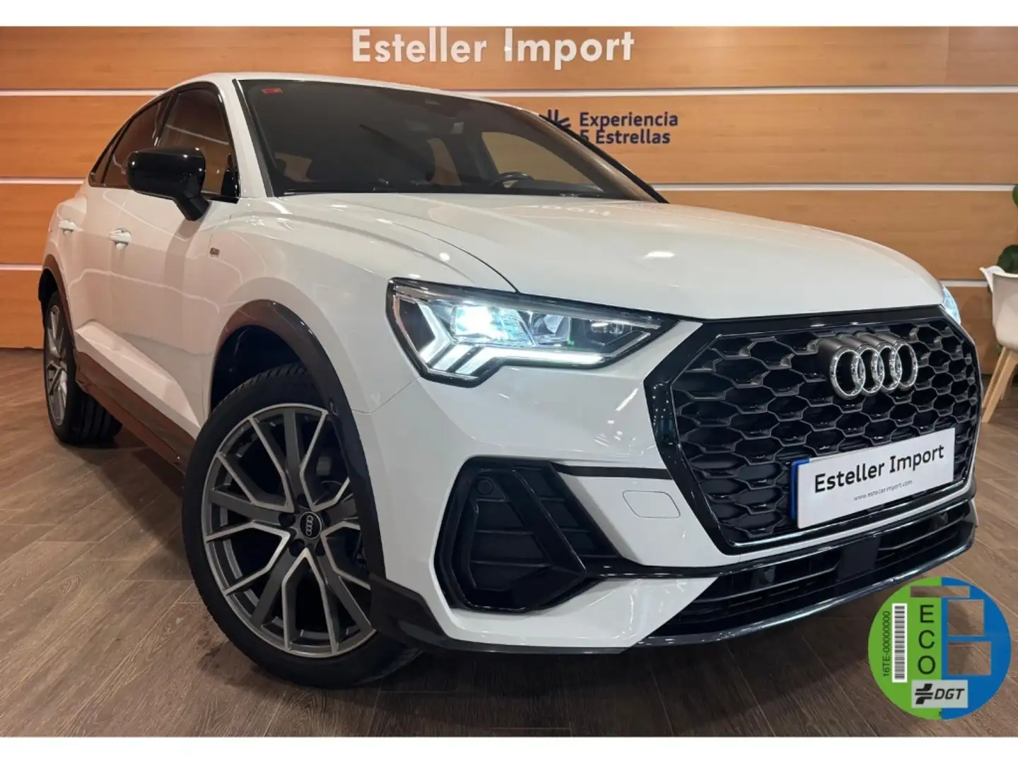 Audi Q3 35 TFSI Black line S tronic Blanco - 1