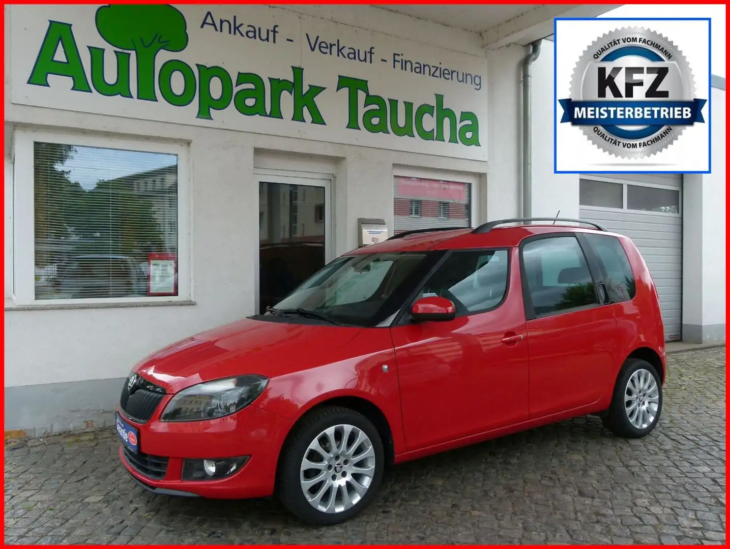 Skoda Roomster TSI 1.Hand Klima Sitzhz. PDC +GARANTIE+ Rouge - 1