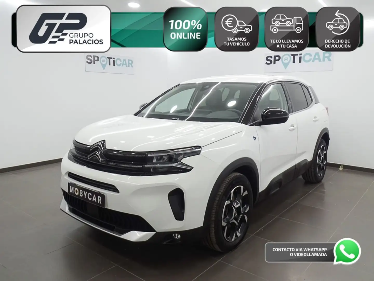 Citroen C5 Aircross 180 eEAT8 C Series Blanc - 1