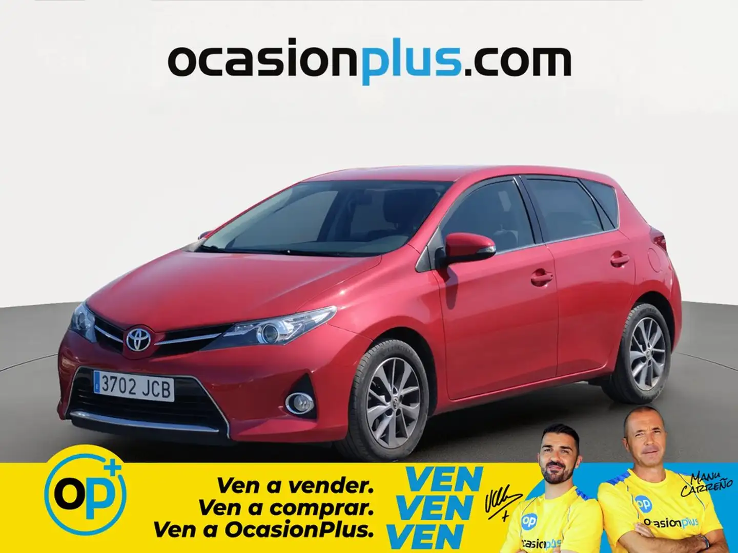 Toyota Auris 90D Feel! Rojo - 1