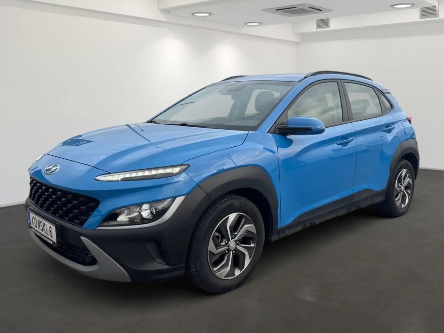 Hyundai KONA Smartline Hybrid Blau - 1