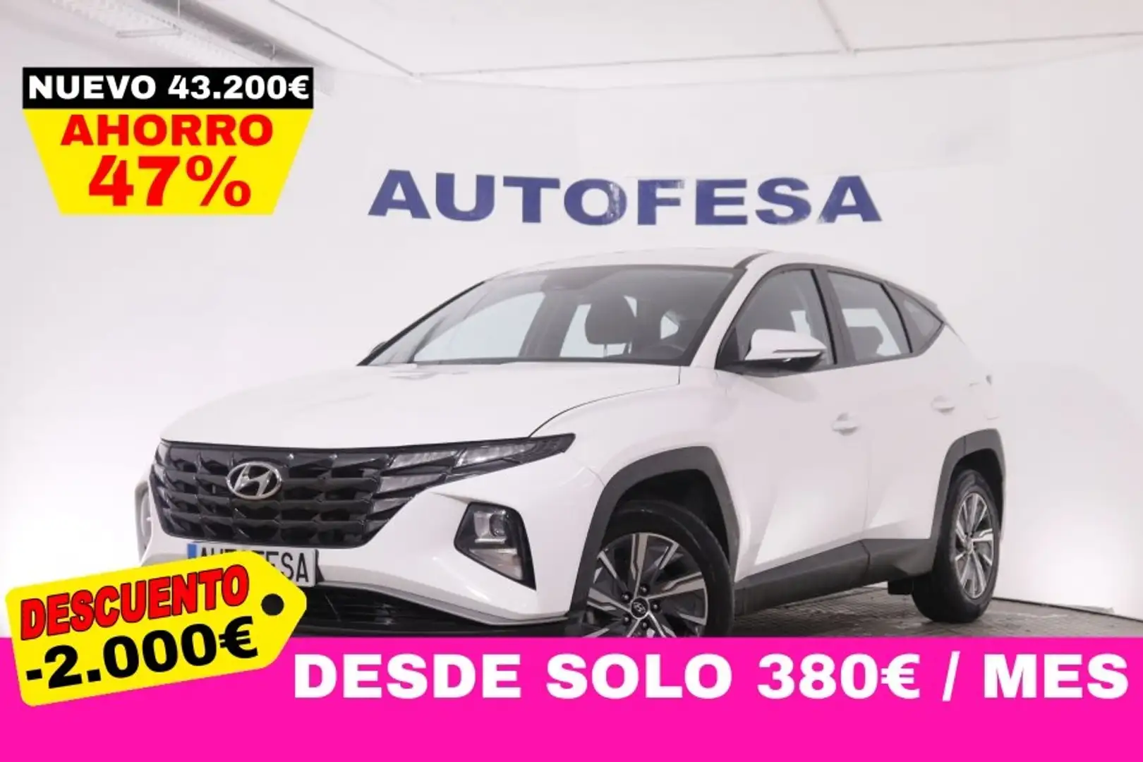 Hyundai TUCSON 1.6 CRDI KLASS 115CV 5P # IVA DEDUCIBLE, PARKTRONI Blanco - 1
