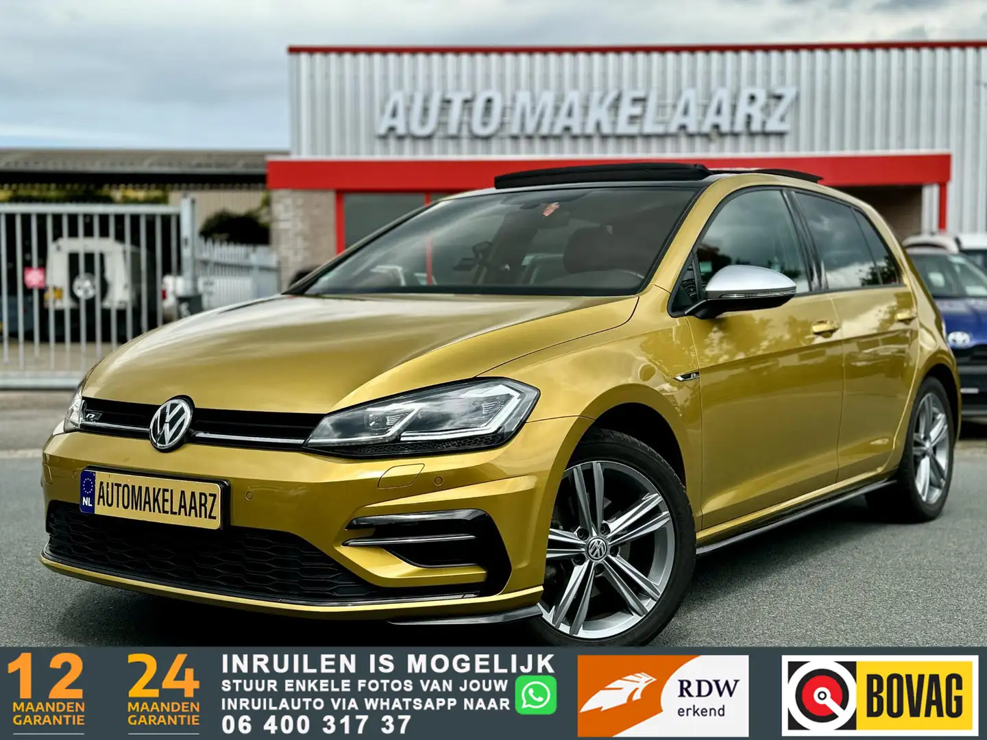 Volkswagen Golf 1.4 TSI 3x R-line PANO LED VIRTUAL DASH Or - 1