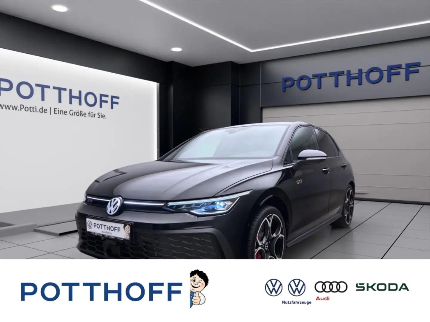 Volkswagen Golf GTI Zwart - 1