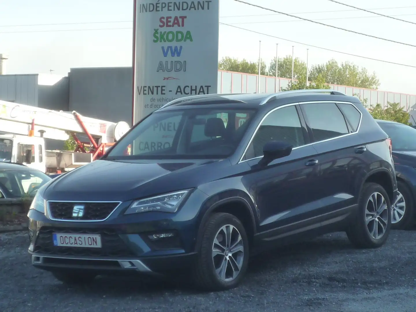 SEAT Ateca 1.4TSI Move*GPS*TOIT PANNO*PHARES LED*GARANTIE 1AN Blauw - 2