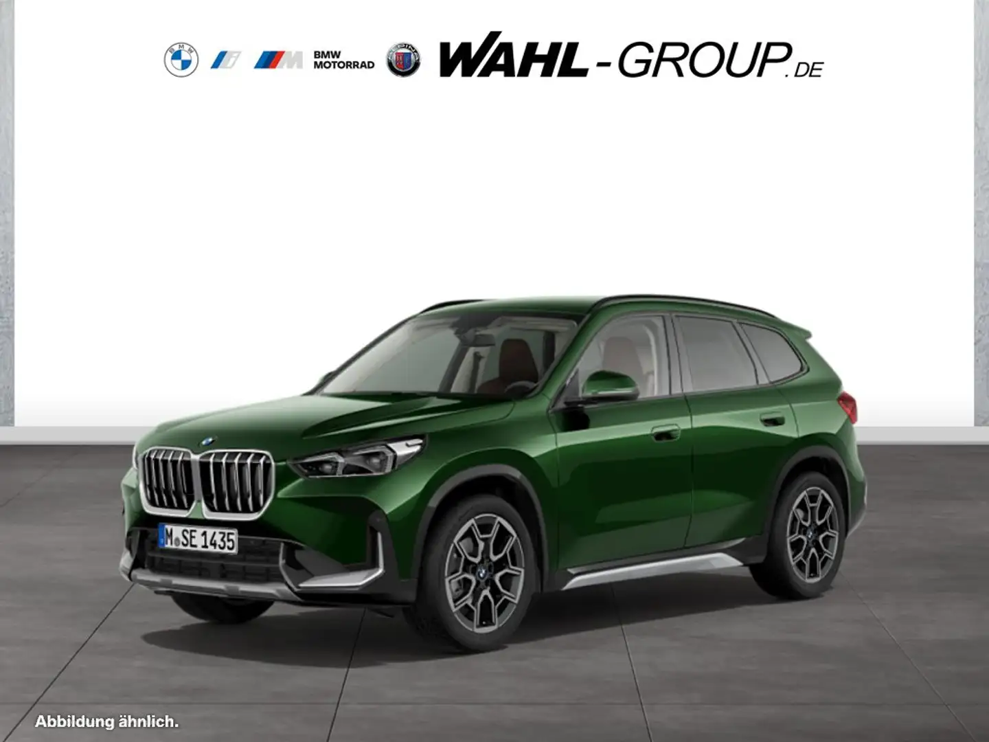 BMW X1 sDrive20i XLINE NAVI LED AHK KOMFORTZG SPORTSITZE Grün - 1