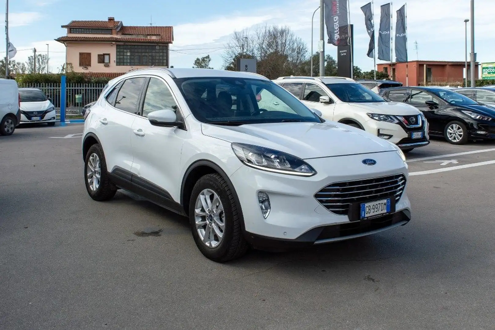 Ford Kuga 1.5 EcoBlue 120 CV 2WD Titanium Bianco - 1