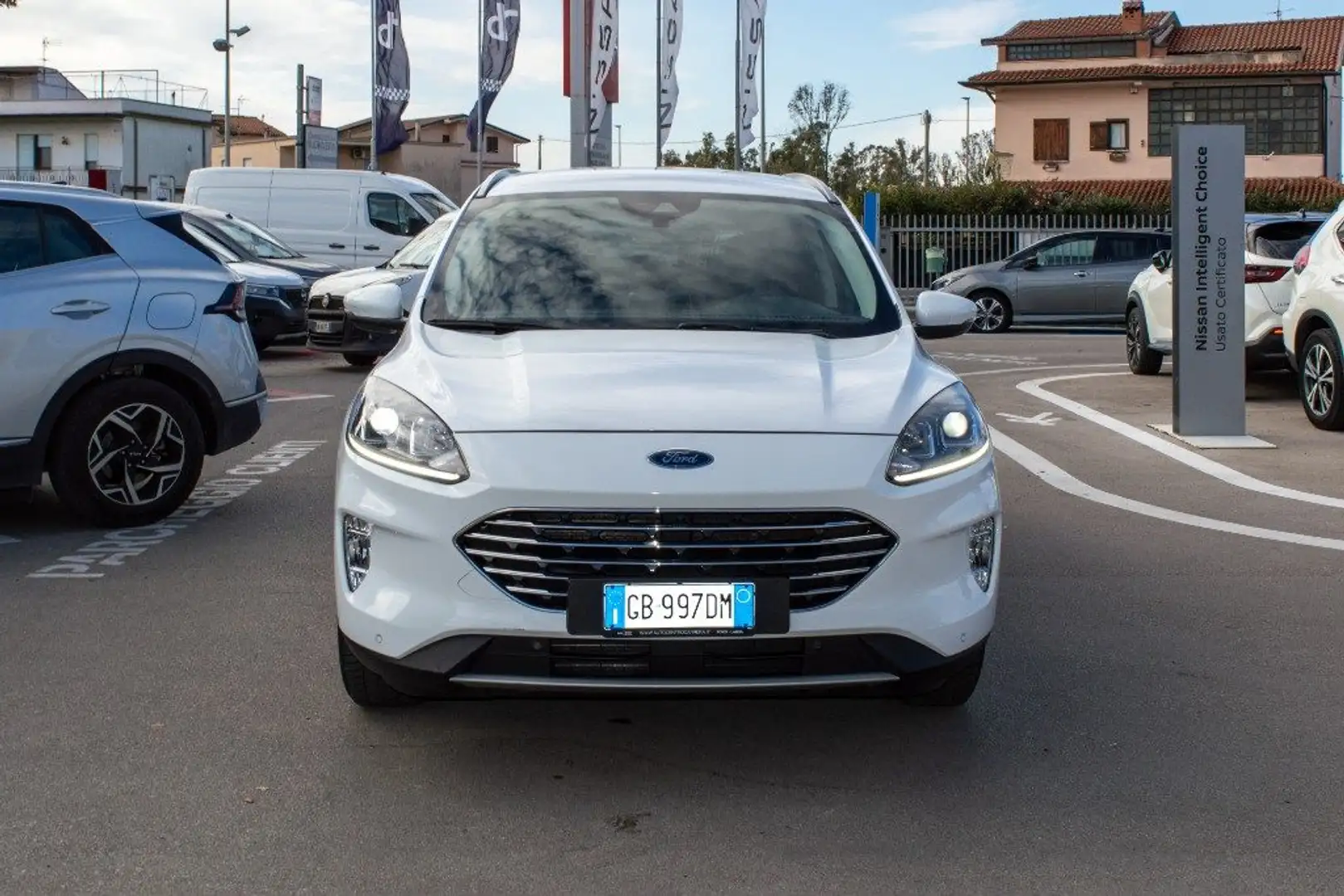 Ford Kuga 1.5 EcoBlue 120 CV 2WD Titanium Bianco - 2