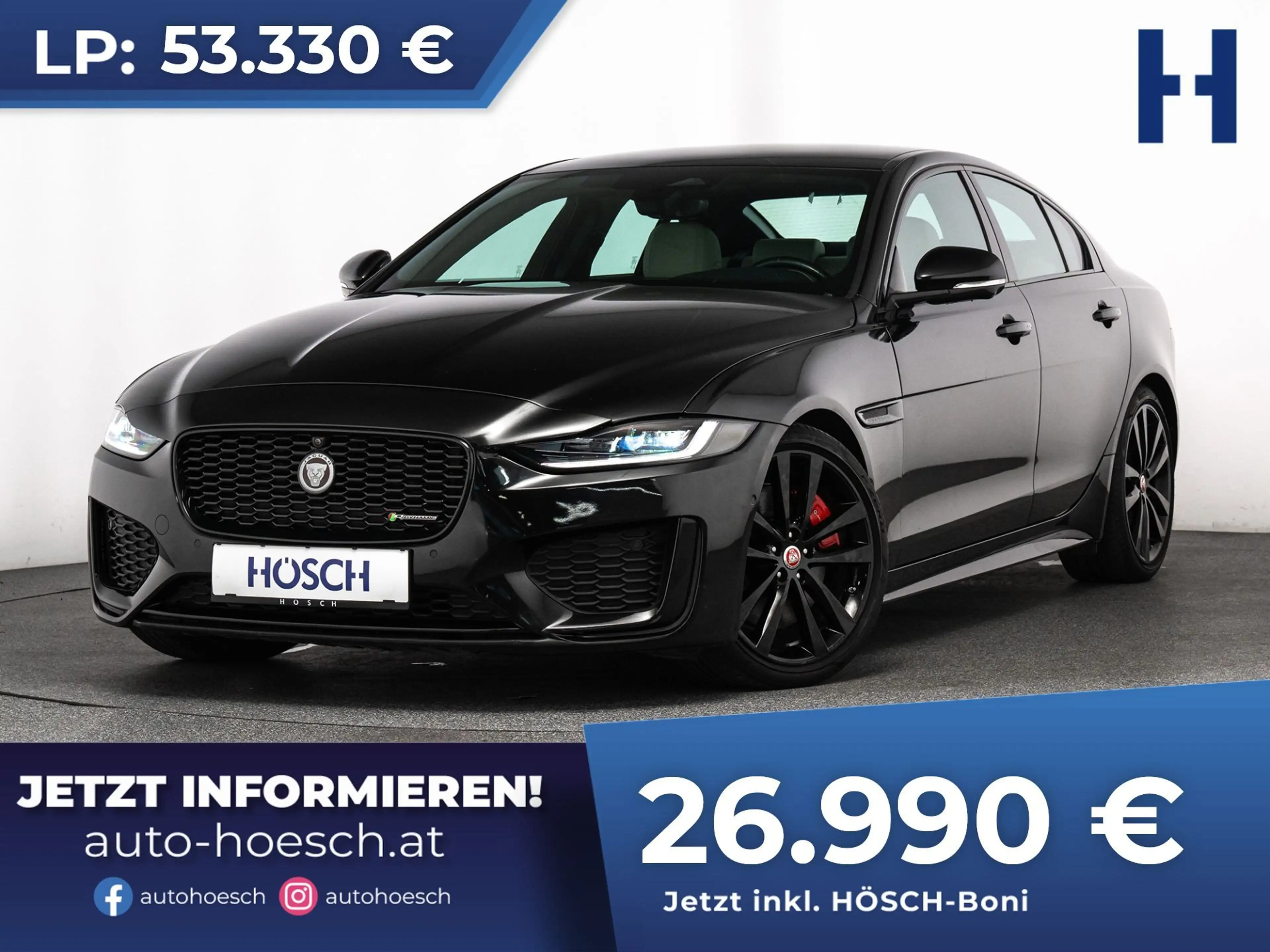 Jaguar XE D200 R-Dynamic BLACK EDITION MEGA-ANGEBOT ++