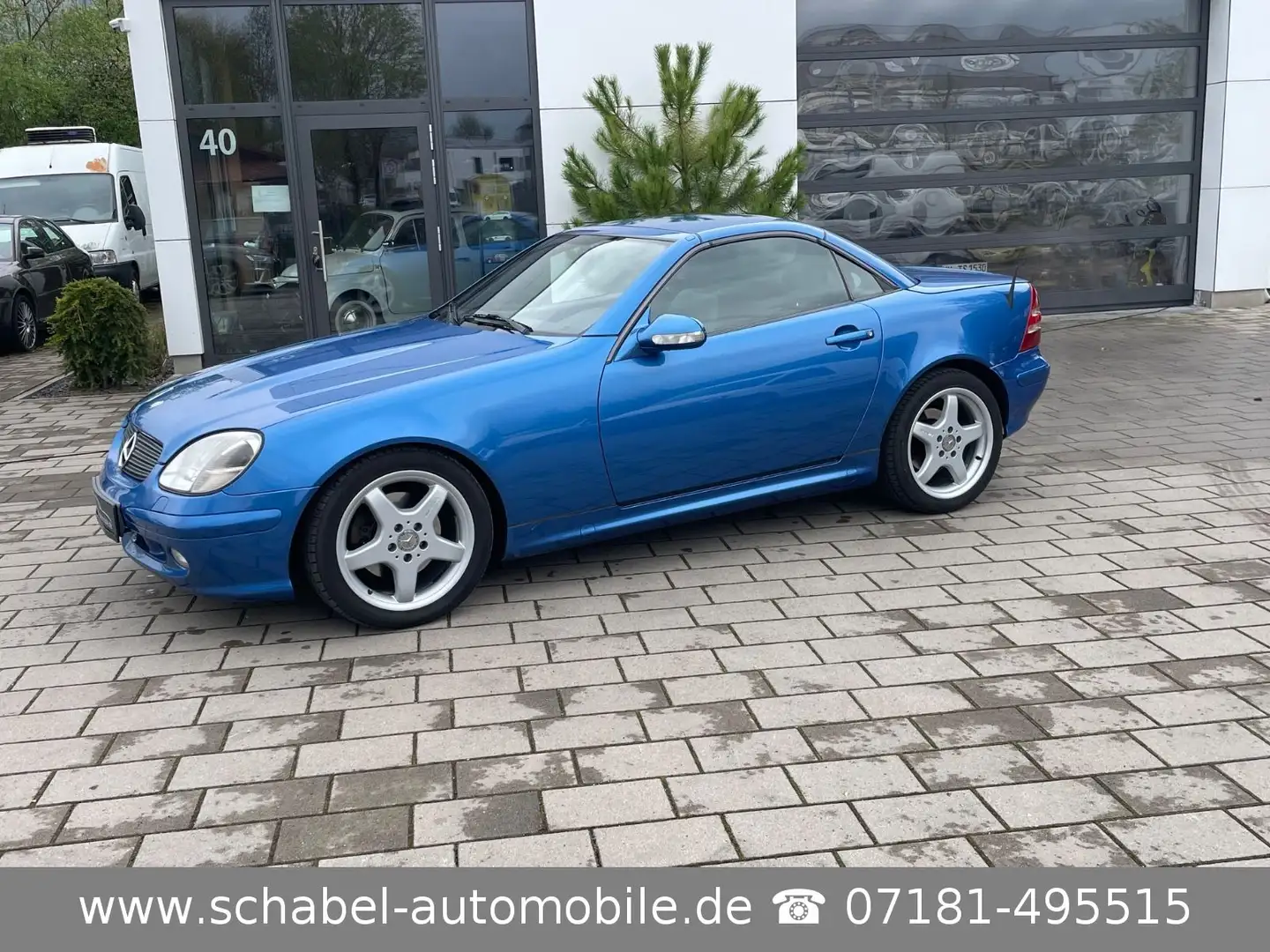 Mercedes-Benz SLK 320 Automatik 17"AMG Klima Leder Xenon Sitzh Azul - 2