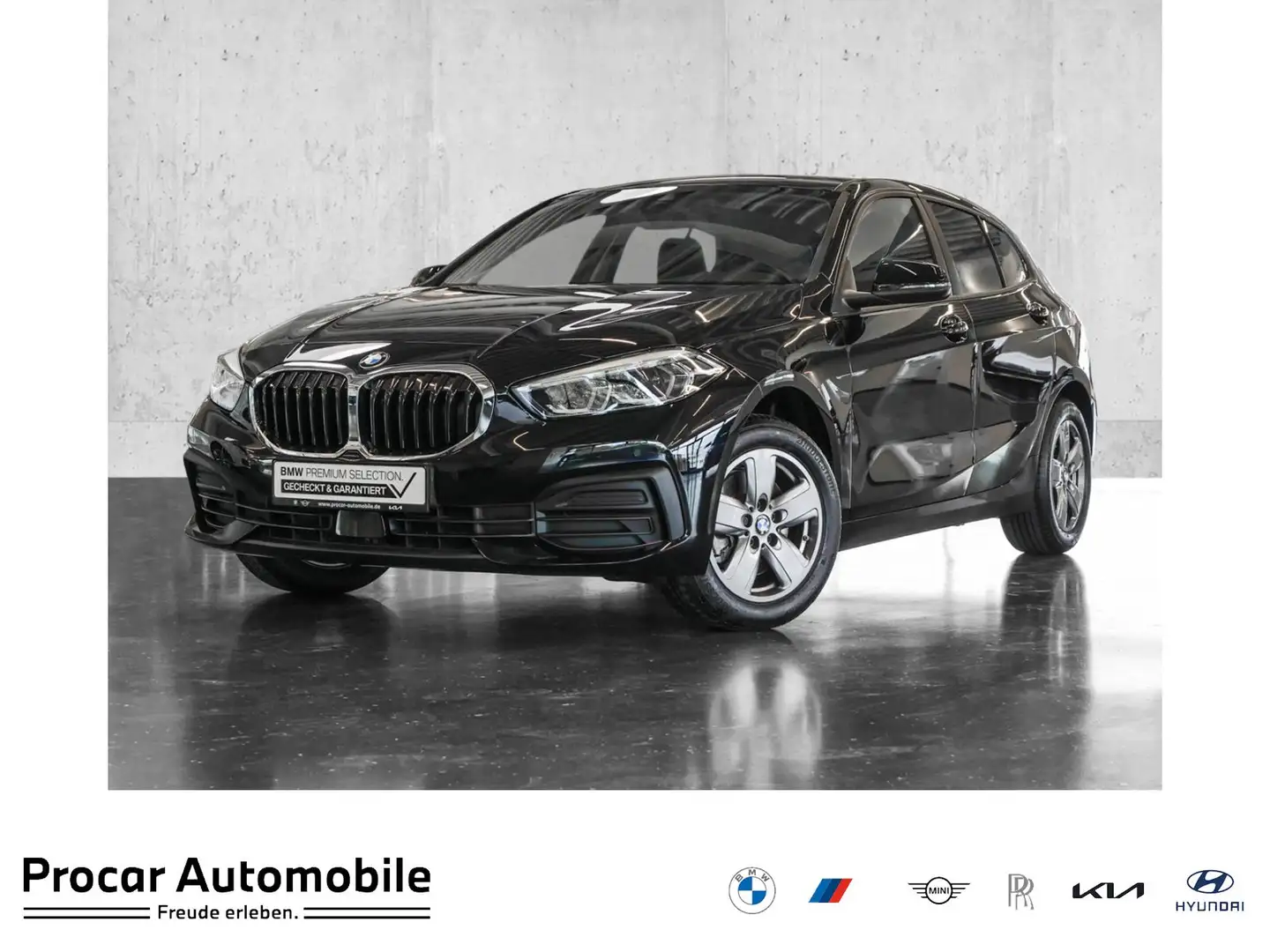 BMW 118 i Advantage Nav LED PDCv+h HiFi 16" Schwarz - 1