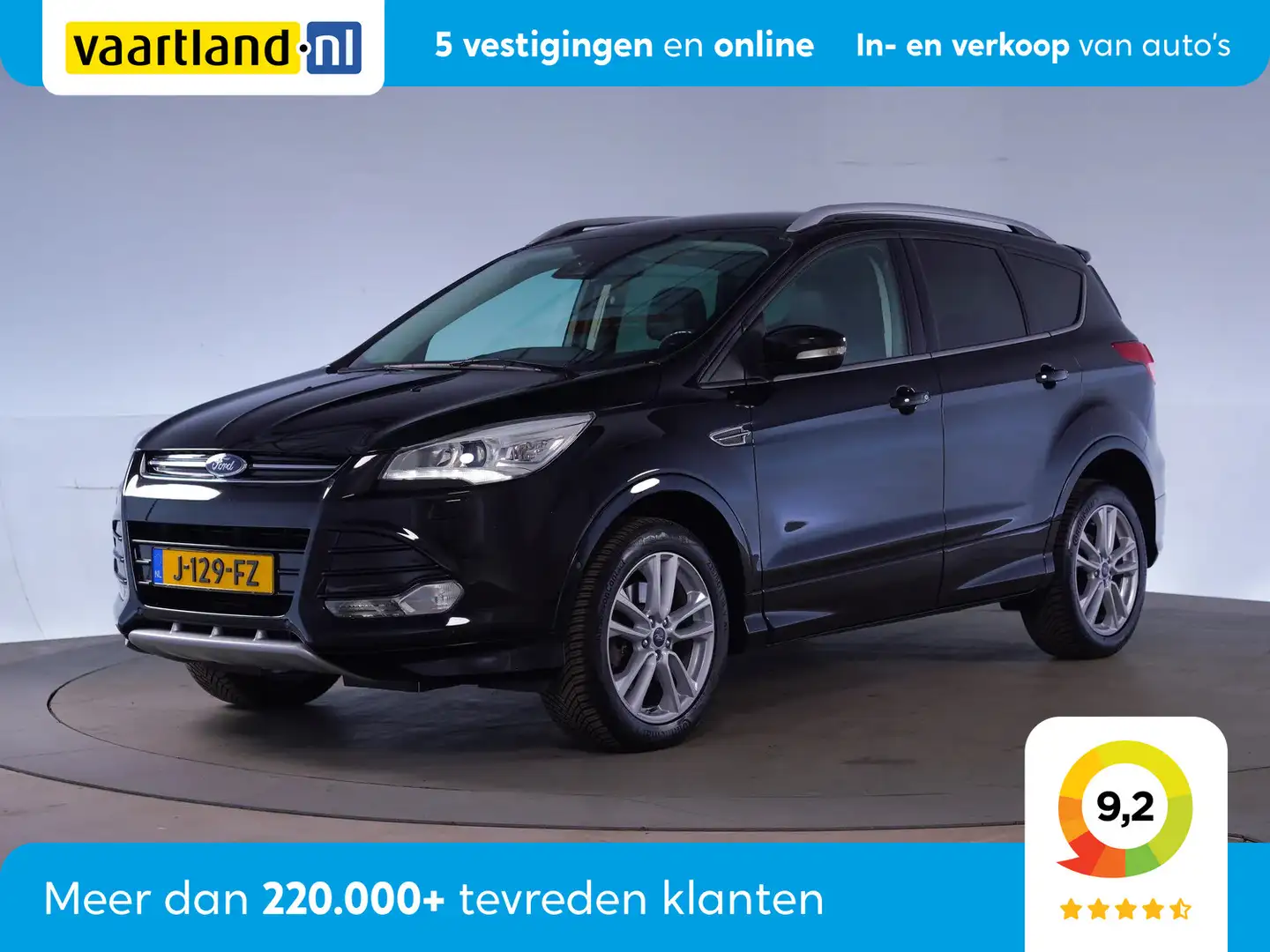 Ford Kuga 2.0 TDCI Titanium Styling Pack 4WD[ Achteruitrijca Zwart - 1