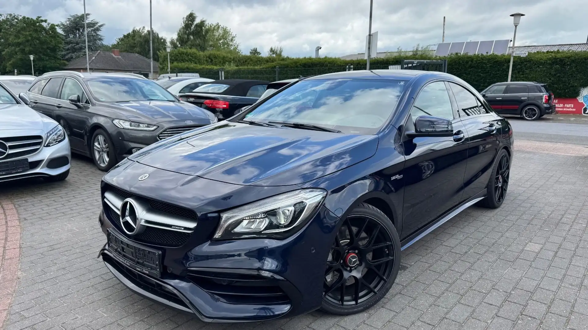 Mercedes-Benz CLA 45 AMG 4Matic | PANO-DACH | KAMERA | 381PS Blauw - 2