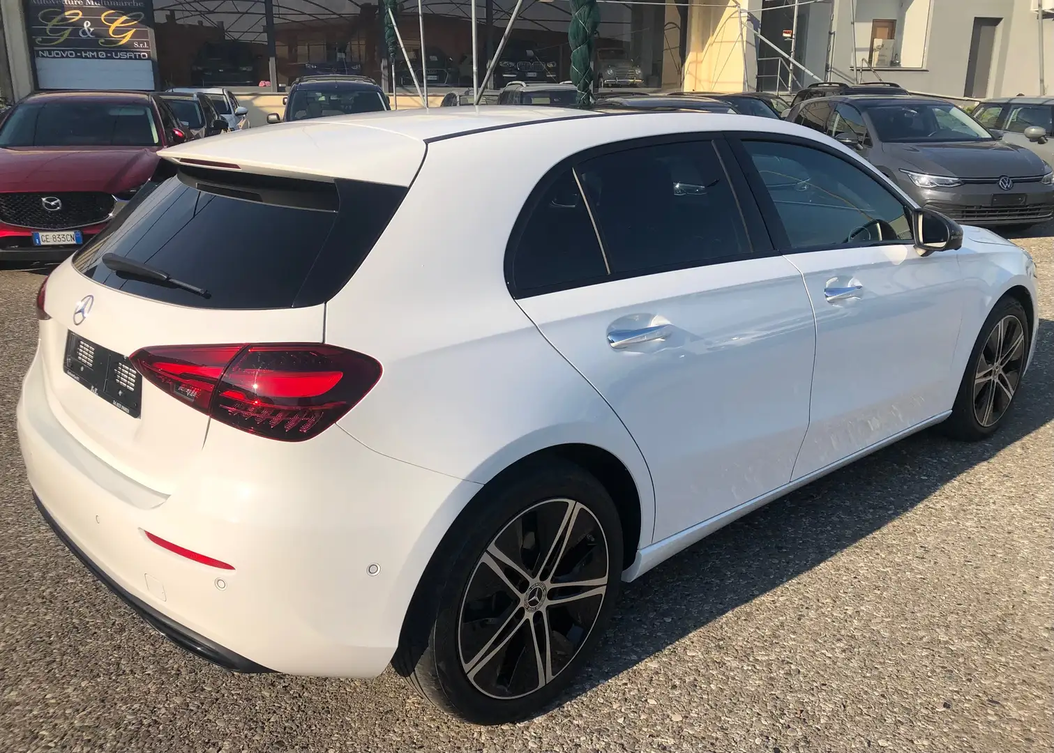Mercedes-Benz A 180 d Progressive Advanced Plus auto Tetto Panorama Blanc - 2