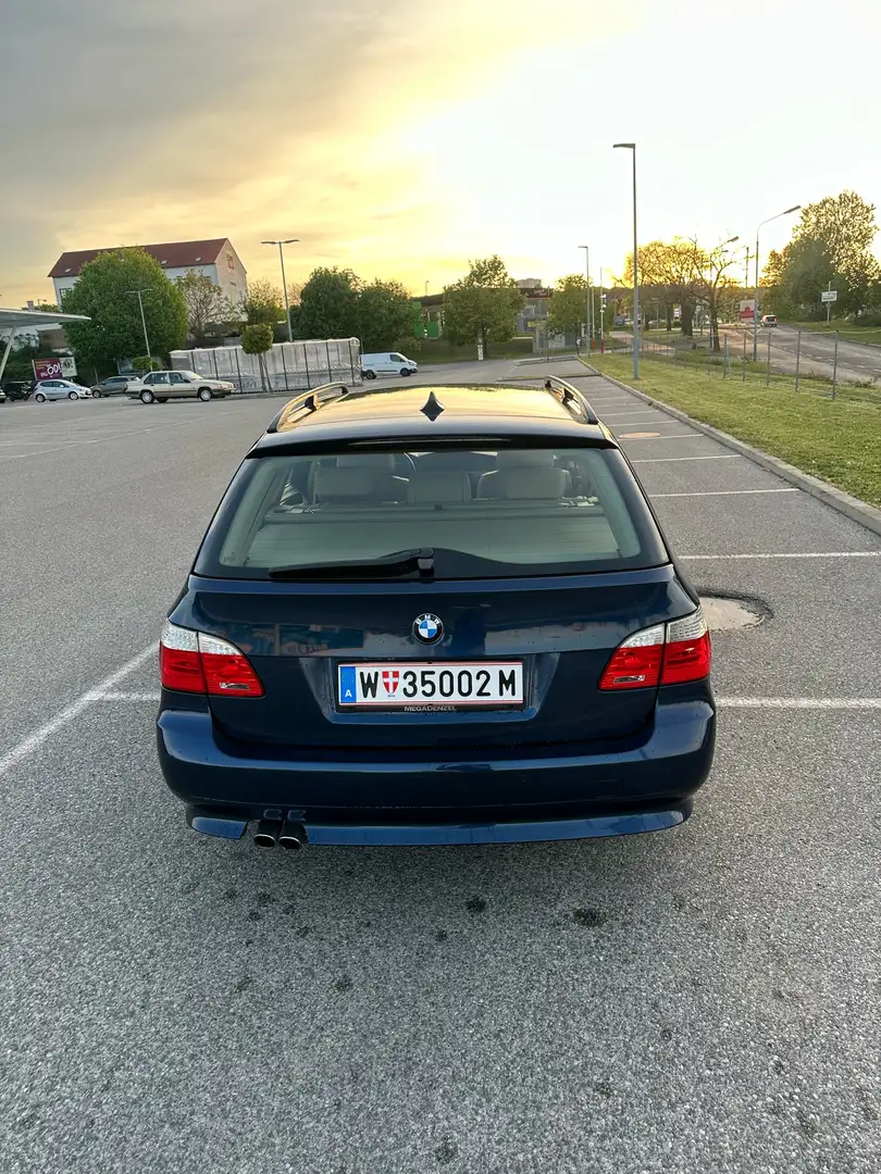 BMW 525 525xi Touring Aut. Blau - 2