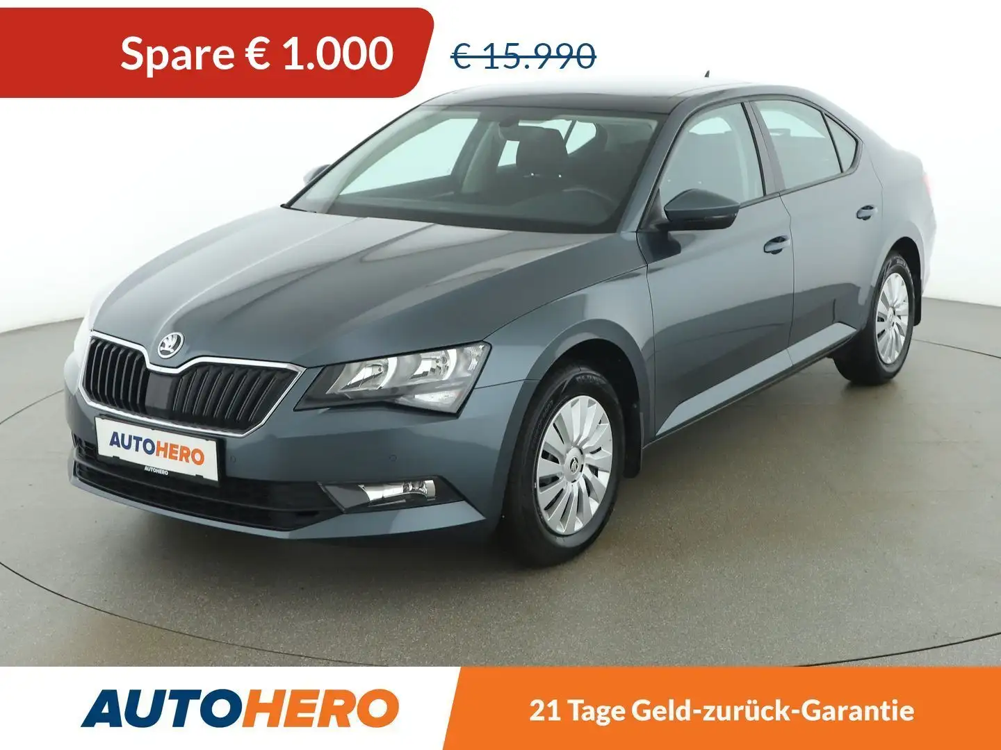 Skoda Superb 1.4 TSI Active *NAVI*PDC*2-ZONEN* Grau - 1