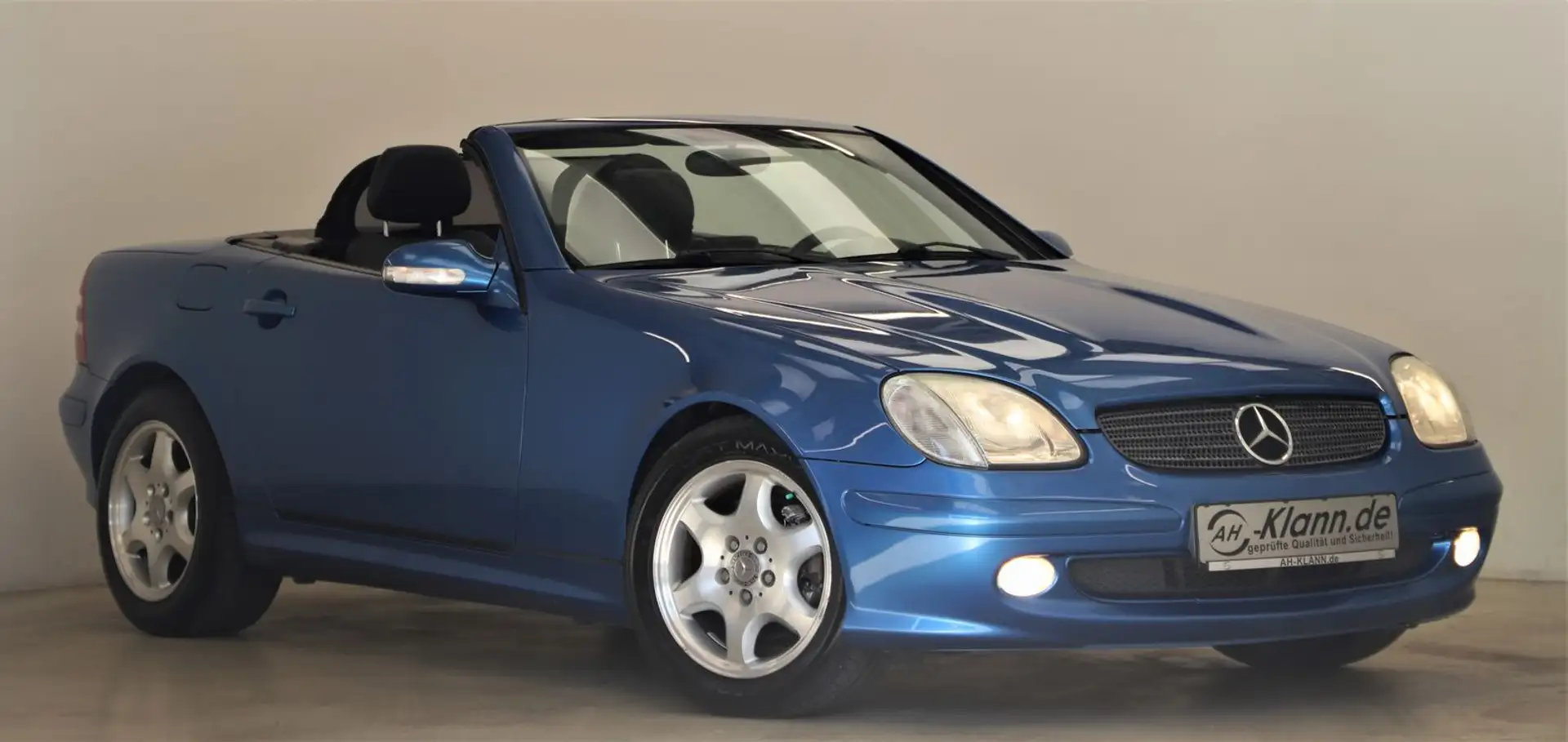 Mercedes-Benz SLK 200 K 163PS Roadster SHZ Leder Tempomat Blue - 1