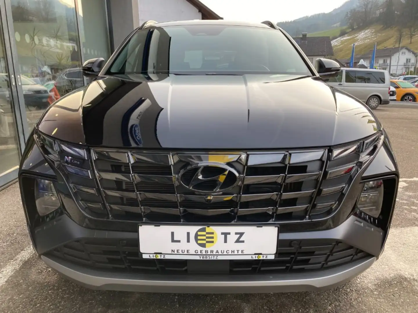 Hyundai TUCSON 1,6 T-GDI Hybrid 4WD N-Line Zwart - 2