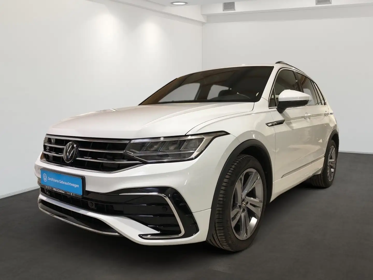 Volkswagen Tiguan R-Line 1.5 TSI DSG LED STANDHZG KAM 19" Weiß - 2