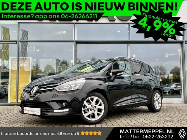 Renault Clio Estate 0.9 TCe 90 Limited | Navigatie | Parkeersen