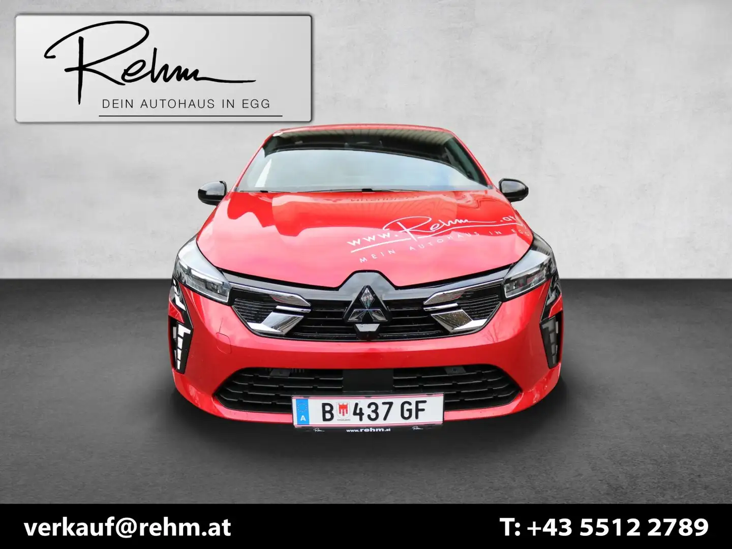 Mitsubishi Colt 1.6 HEV Diamond Hybrid 360° Leder Rot - 2