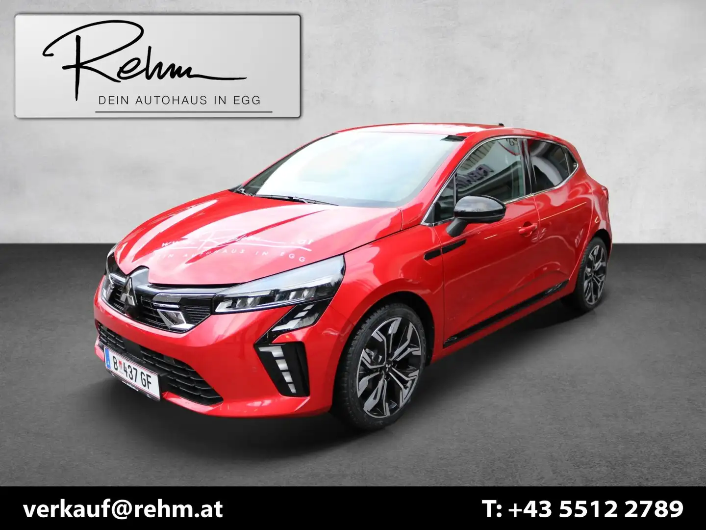 Mitsubishi Colt 1.6 HEV Diamond Hybrid 360° Leder Rot - 1