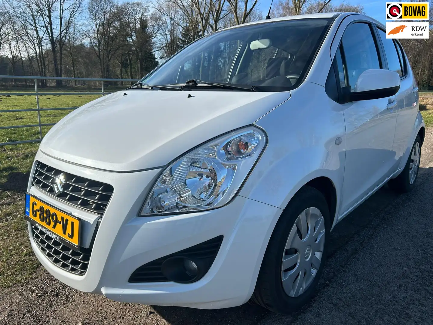 Suzuki Splash 1.2 Comfort in prachtstaat met airco en parkeersen Blanc - 1
