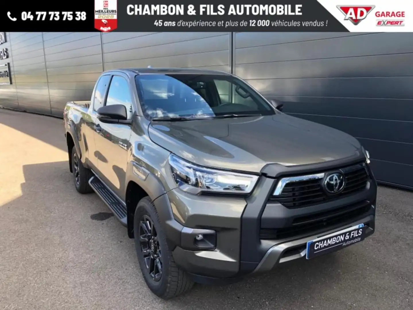 Toyota Hilux X-TRA CABINE CAB 4WD 2.8L 204 D-4D BVA INVINCIBLE  Bronze - 1