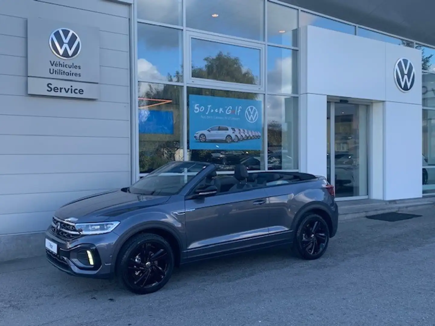 Volkswagen T-Roc CABRIO R-LINE BLACK STYLE 1.5TSI 150CV DSG7 Gris - 1