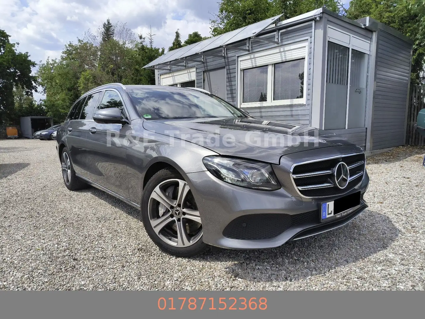 Mercedes-Benz E 350 d LED Distronic Spurhalteassist. 360° Kam. Grijs - 1