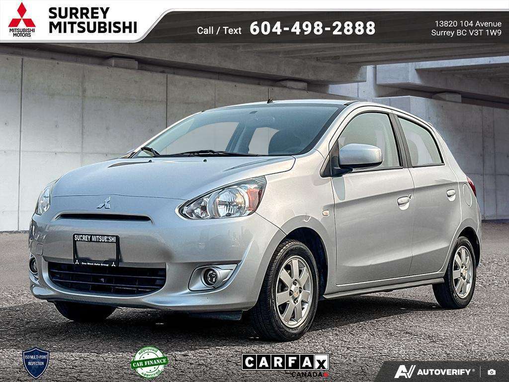 Gray 2014 Mitsubishi Mirage Hatchback Manual