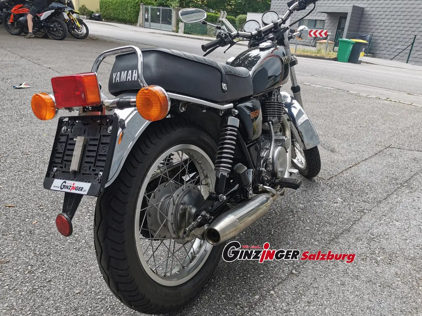 Yamaha SR 500 Oldtimer "onekickonly" Fekete - 2