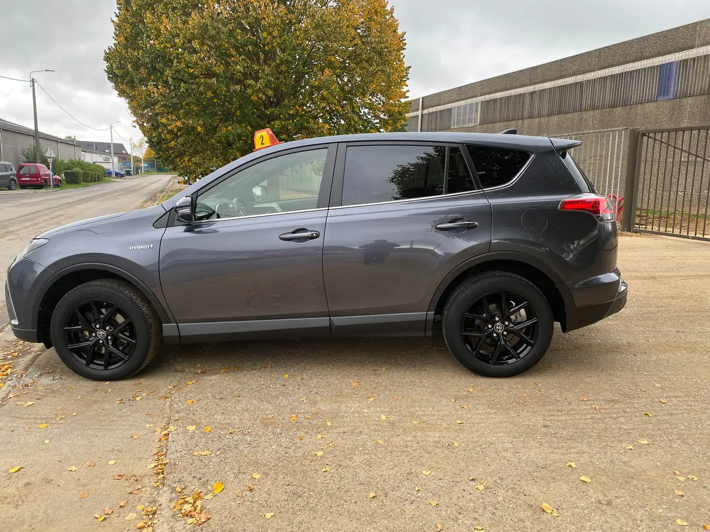 Toyota RAV 4 RAV4 Hybrid 2.5i e-AWD Black Edition Grijs - 2